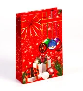 YILBAŞI ÇANTA SİMLİ KIRMIZI HEDİYE PAKETLİ TOPLU 15X15 - 1
