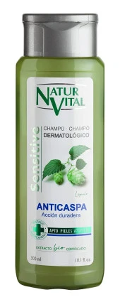 Natur Vital Organik Şampuan Kepeğe Karşı Doğal Etkili 300 ml Hops thumbnail 1