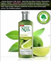 Natur Vital Sensetive Organik Şampuan Yağlı Saçlar 300 ml Lime - 1