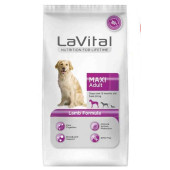 lavital maxi adult kuzulu 15kg yetişkin büyük ırk köpek maması lamb formula - 1