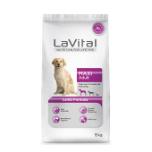 lavital maxi adult kuzulu 15kg yetişkin büyük ırk köpek maması lamb formula - 2