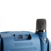 TG TG542DK USB/SD/FM/BLUETOOTH DESTEKLİ TAŞINABİLİR 2 EL MİKROFONLU LED IŞIKLI WIRELESS HOPARLÖR - SPEAKER thumbnail 4