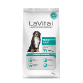 lavital maxi adult somonlu 15kg yetişkin büyük ırk köpek maması salmon formula - 2