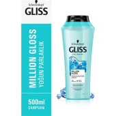 Gliss Şampuan 500 Ml Million Gloss Yoğun Parlaklık thumbnail 2