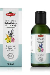 Otacı Bitki Özlü Rahatlatıcı Vücut Masaj Yağı Dingin Işıldayan Cilt 150 ml - 2
