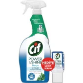 Cif Power-Shine Banyo 750 ML + Ultra Serum Banyo Kireç Çözücü - 1