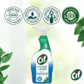 Cif Power-Shine Banyo 750 ML + Ultra Serum Banyo Kireç Çözücü - 4