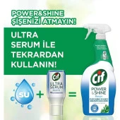 Cif Power-Shine Banyo 750 ML + Ultra Serum Banyo Kireç Çözücü - 5