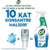 Cif Power-Shine Banyo 750 ML + Ultra Serum Banyo Kireç Çözücü - 8