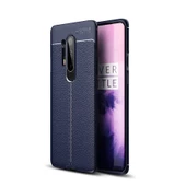 One Plus 8 Pro Kılıf Deri Tarzı Niss Silikon Case - 4