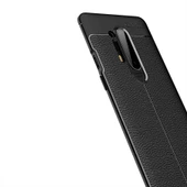 One Plus 8 Pro Kılıf Deri Tarzı Niss Silikon Case - 7
