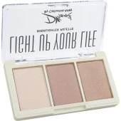 Catherine Arley Dinamik 3 lü Highlighter Paleti 02 - 1