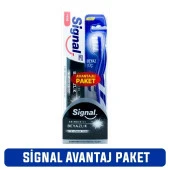 Signal White System Arındırıcı Beyazlık Diş Macunu 75 Ml +Beyaz Güç Diş Fırçası -orta- Seti - 3