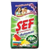 Şef Matik Toz Çamaşır Makinesi Deterjanı 9 Kg Renkli ve Beyazlar İçin Bahar Rüzgarı - 1