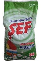 Şef Matik Toz Çamaşır Makinesi Deterjanı 9 Kg Renkli ve Beyazlar İçin Bahar Rüzgarı - 2