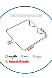 Arçelik 9630 Fırın Rezistansı M Tipi Alt Rezistans (Kutulu Ürün) - 1