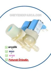 Arçelik 5063 FYE Çamaşır Makinesi Su Giriş Vanası (2'li Ventil) - 1