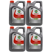 Castrol GTX 10W-40 4 Lt Sentetik Motor Yağı (4 Adet) - 1