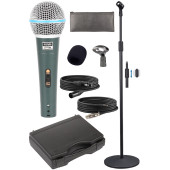 Lastvoice Lv-680STM Kablolu Dinamik Mikrofon Seti (Boy Stand Cüzdan Çift Kablo Sünger Tutacak) - 3