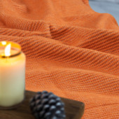 Verra Home Pamuk Battaniye Tek Kişilik Tv Battaniyesi 150x200cm Kremit - 5