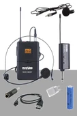 Lastvoice SXC-999Y Şarjlı Telsiz Kablosuz Headset Yaka Mikrofonu (UHF Sabit Kanal) thumbnail 1