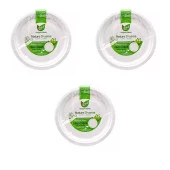 Roll-Up Nature Ekolojik Karton Kağıt Tek Kullanımlık Tabak - 26 Cm. - 50 Adetlik 3 Paket thumbnail 1