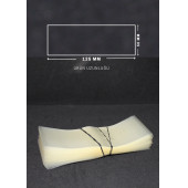 Standart Kavanoz Güvenlik Emniyet Bandı 100 Adet, 69-71mm Ağız Çapına Uygun,125x50mm Boyut, Baskısız - 3