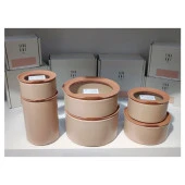 NEOFLAM FIKA ONE PEMBE SERAMIK SAKLAMA KABI SETI 6PRC D-NEONE006-03 - 2
