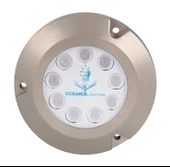 Oceanus OCL0934 Alüminyum Su Altı Aydınlatma Lambası 9 Ledli 9-30v   Mavi - 1
