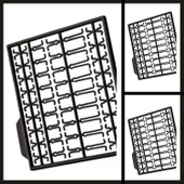 Uyguna-Yakala Brown (126pcs) Cz 1724 Hair Extender Stops-OOM.055 thumbnail 1