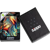 Zippo Çakmak 48612 Colorful Swirl Pattern - 4