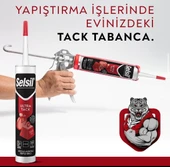 Selsil Ultra High Tack Hibrit Korniş/Kornej Yapıştırıcı Beyaz 290 ml thumbnail 3