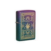 Zippo Çakmak 49516 Cannabis Design thumbnail 1
