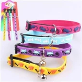 BİZAHMETGELSİN® Çıngıraklı Zilli Sevimli Renkli Slikon Kedi Köpek Boyun Tasması - 4