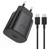 Samsung A34 Şarj Aleti Type-C 25W Hızlı Şarj Cihazı ve 5A Kablosu Samsung Galaxy A34 5G Şarj Cihazı - 1