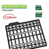 CZ 1717 Hair Extender Stops Clear (126Pcs) - 1