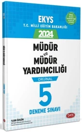 Data Yayınları 2024 EKYS Müdür ve Müdür Yardımcılığı 5 Deneme Sınavı - 1