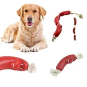BİZAHMETGELSİN® Evcil Hayvanlar İçin Eğitici 4 Adet Sevimli Oyuncak Sosis thumbnail 10