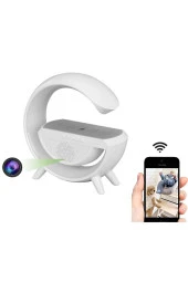 Wifi Masa Lambası Gizli Kablosuz Kamera 32Gb Uzaktan Izleme Dinleme Kayıt Cihazı Hassas Mikrofon - 1