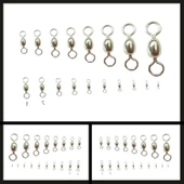 Uyguna-Yakala (2'li) No:8/0 Ty-10001 Çelik Bilyeli Fırdöndü-DÖN.133 thumbnail 1