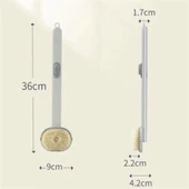 BİZAHMETGELSİN®  Duş Jeli Hazneli Uzun Saplı Banyo Sırt Fırçası thumbnail 5