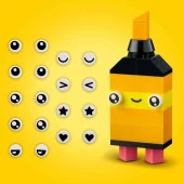 LEGO Classic Yaratıcı Neon Eğlence Çocuklar için Canlı Renkli Parçalar İçeren Yaratıcı Oyuncak (333 Parça) - 7
