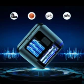 KOBB KB420 12Volt/Şarjlı 150PSI Taşınabilir Dijital Basınç Göstergeli Led Aydınlatmalı Lastik Şişirme Pompası - 10