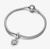 Pandora 792247C01 - Işıltılı Pati İzi Sallantılı Charm thumbnail 3
