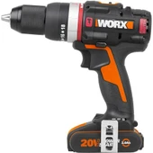 WORX WX-JCR 20Volt/2.0Ah Li-ion Çift Akülü Kömürsüz Profesyonel Darbeli Şarjlı Matkap - 2