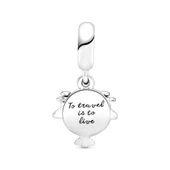 Pandora 798027CZ Pervaneli Uçak Sallantılı Charm - 2