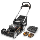 WORX WG749E 40Volt 4.0Ah. Li-ion 46CM Profesyonel Kömürsüz Şarjlı Çim Biçme - 6
