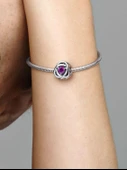 Pandora 790065C02-Mor Sonsuzluk Sarmalı Charm thumbnail 4
