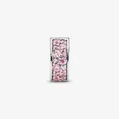 Pandora Pembe Pavé Klips Charm 791817PCZ thumbnail 2