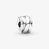 Pandora 799502C00 Parlak Şerit Klips Charm - 1